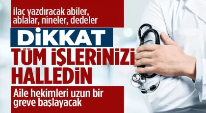 Gaziantep'te Hekimler 5 Gün İş Bırakacak...