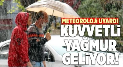 Gaziantep’te Kuvvetli Sağanak Yağış ve sel uyarısı