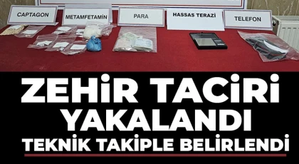 Gaziantep'te zehir taciri yakalandı