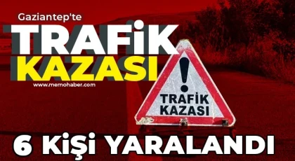 Gaziantep'te zincirleme kaza! Yaralılar var 