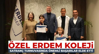 Özel Erdem Koleji Satranç Turnuvasında önemli başarılar elde etti