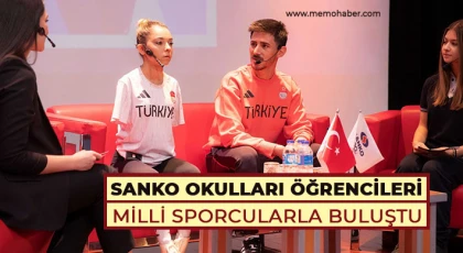 SANKO Okulları öğrencileri milli sporcularla buluştu