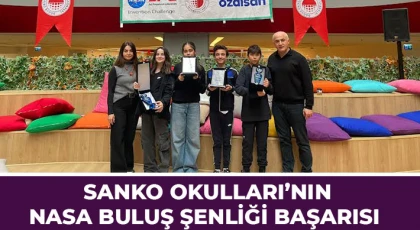 SANKO Okulları’nın NASA buluş şenliği başarısı