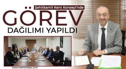  Şehitkamil Kent Konseyi’nde görev dağılımı yapıldı