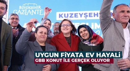 Uygun fiyata ev hayali GBB konut ile gerçek oluyor