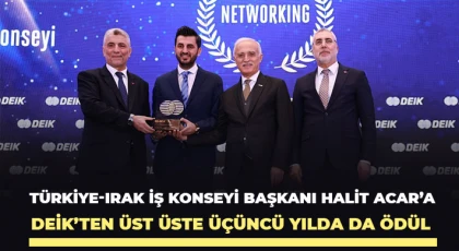 2024 Networking Ödülü’ne Halit Acar Layık Görüldü