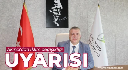 Akıncı'dan iklim değişikliği uyarısı