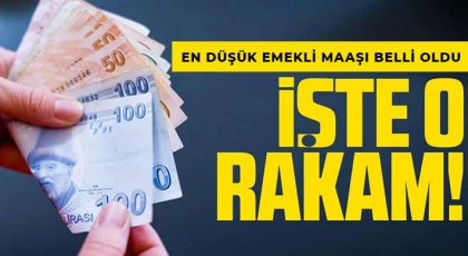 En düşük emekli maaşı için yeni rakam resmen belli oldu