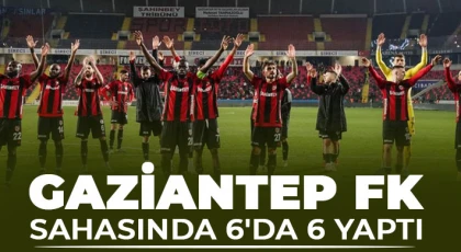 Gaziantep FK Evinde Altı Maçta Galip