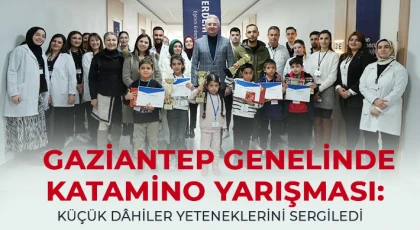 Gaziantep Genelinde Katamino Yarışması: Küçük Dâhiler Yeteneklerini Sergiledi