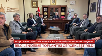 NTO'da KOSGEB Kapasite Geliştirme Destek Programı Bilgilendirme Toplantısı Gerçekleştirildi