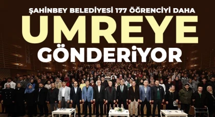 Şahinbey Belediyesi 177 öğrenciyi daha umreye gönderiyor