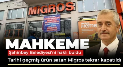 Şahinbey Mahkeme Kararıyla O Marketi Tekrar Kapattı