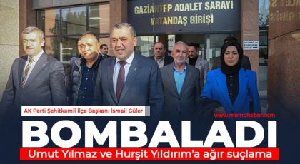 Umut Yılmaz ve Hurşit Yıldırım’a ağır suçlama