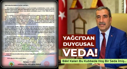 Yağcı’dan duygusal veda 