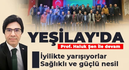 Yeşilay'da Prof. Haluk Şen ile devam