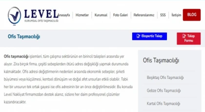 2025 Yılı Ofis Taşıma Fiyatları: Ofis Taşımacılığı Nedir?