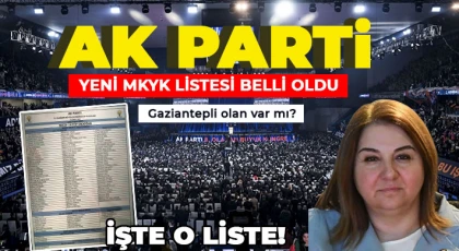 AK Parti'nin yeni MKYK listesi belli oldu