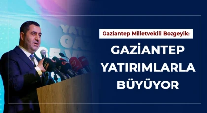 Bozgeyik: Gaziantep'in geleceğine yön verecek projeler