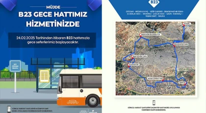 Gaziantep Büyükşehir, Gece Otobüs Seferlerini Başlattı