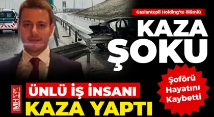 Gaziantep'te Dev Holdingi Üzen Kaza!