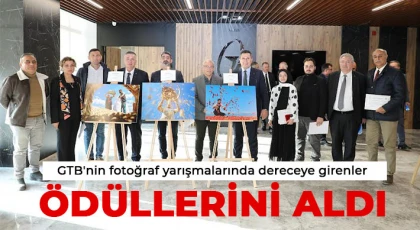 GTB'nin fotoğraf yarışmalarında dereceye girenler ödüllerini aldı