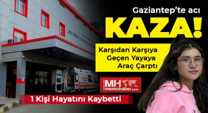 Nizip’te Trafik Kazası: Karşıdan Karşıya Geçen Yayaya Araç Çarptı