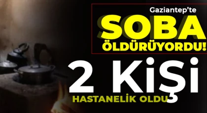 Soba öldürüyordu! 2 kişi hastanelik oldu