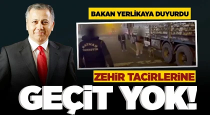 Zehir tacirlerine aman yok! 1,8 ton uyuşturucu ele geçirildi