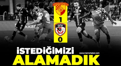 Ziraat Türkiye Kupası: Göztepe: 1 - Gaziantep FK: 0