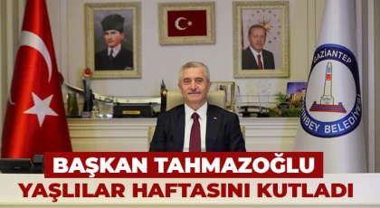 Başkan Tahmazoğlu Yaşlılar Haftasını kutladı