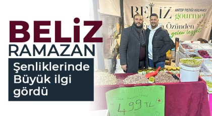 Beliz Ramazan Şenliklerinde büyük ilgi gördü 