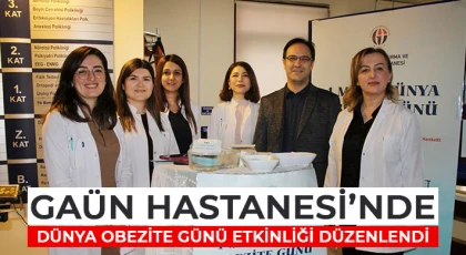 GAÜN Hastanesi’nde Dünya Obezite Günü Etkinliği Düzenlendi