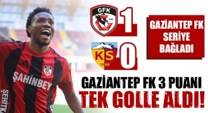 Gaziantep FK Seriye Bağladı!