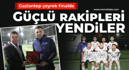 Gaziantep İl Emniyet Müdürlüğü futbol takımı çeyrek finale yükseldi