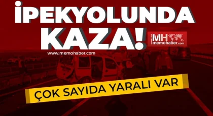 İpekyolunda kaza 4 kişi yaralandı!