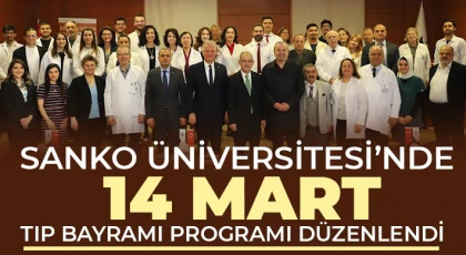 SANKO Üniversitesi’nde 14 Mart Tıp Bayramı Programı Düzenlendi