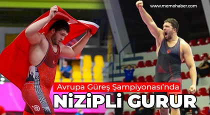 Avrupa Güreş Şampiyonası’nda Nizipli Gurur