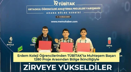 Erdem Koleji Öğrencilerinden TÜBİTAK Başarısı