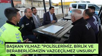  Yılmaz’dan Polis Haftası mesajı