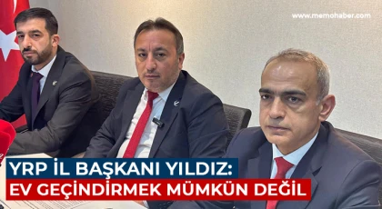YRP İl Başkanı Yıldız: Elektrik fiyatları can yakıyor
