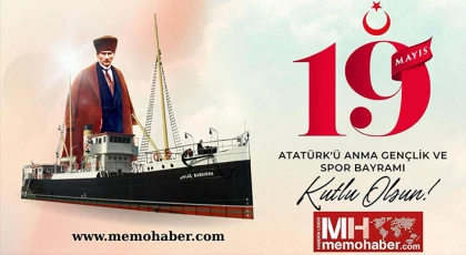 19 Mayıs Atatürk'ü Anma Gençlik ve Spor Bayramı Kutlu Olsun!
