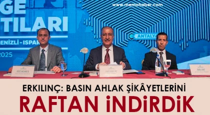 Erkılınç: Basın Ahlak şikâyetlerini raftan indirdik