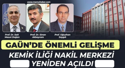 GAÜN’de önemli gelişme