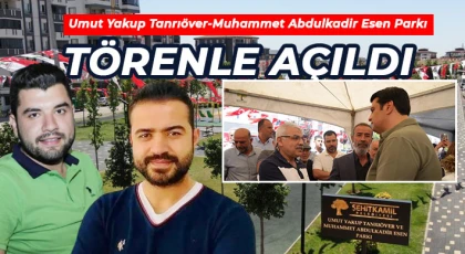 Kazada hayatını kaybeden İHA muhabirlerinin ismi parkta yaşatılacak