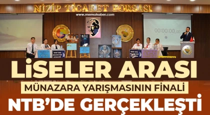Liseler Arası Münazara Yarışmasının Finali NTB’de Gerçekleşti