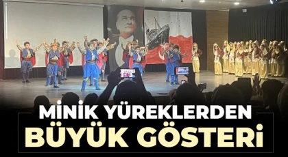 Minik Yüreklerden Büyük Gösteri