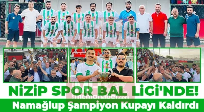 Nizip Spor BAL Ligi'nde! Namağlup Şampiyon Kupayı Kaldırdı