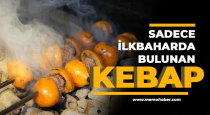 Sadece ilkbaharda bulunan kebap: Yenidünya kebabı