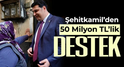 Başkan Yılmaz, 10 Bin 300 Ailenin Yüzünü Güldürdü